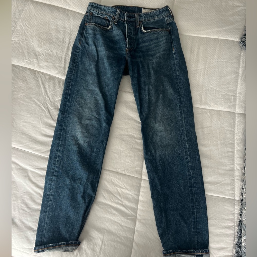 Rag and Bone Rosa Mid-Rise Boyfriend Sz 25